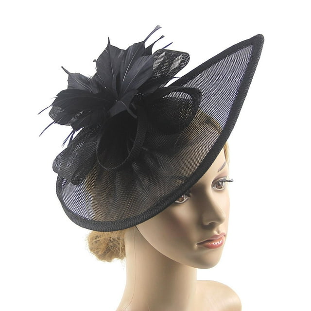 Sombrero Tocado Vintage Salvador Negro