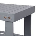 thumbnail image 3 of SONGMICS Banc de Rangement pour Chaussures en Bambou à 3 Niveaux pour Entrée, Gris, 3 of 7