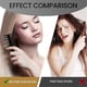 thumbnail image 5 of Hair Styling Tool Wide Tooth Anti-Knotting Wet Brush Black Large Hair Brush Non-Damaging Detangling, 5 of 5
