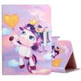 thumbnail image 1 of Universal Case for 7.9/8/8.3/8.4 Inch Tablet - Slim Wallet Stand Case Compatible with iPad mini 7.9/ Onn 8 Pro/ Android Tablet 8"/ LG G Pad 8.3/ Tab M8/ Samsung Galaxy Tab 8.0 8.4 Inch (Happy Unicorn), 1 of 6