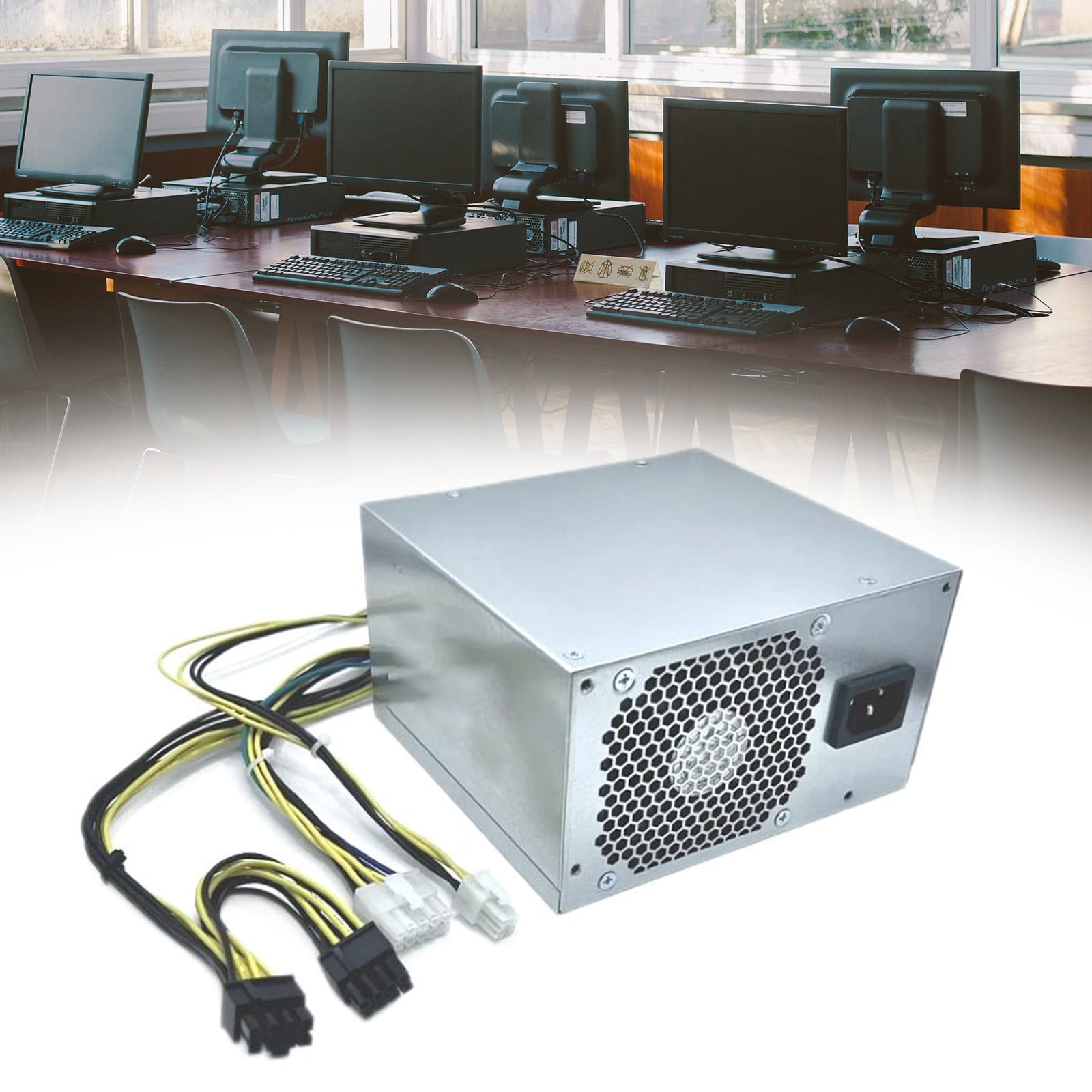 Replacement 10Pin 500W Power Supply Unit For M90t P340 P350 P348 5P50V03181 5P51D77197 5P50V03218