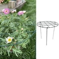 thumbnail image 3 of 16 x 14 inch Peony Cages,Grow Through Plant Support Stakes, Flower Support Hoops Heavy Plants Brace Rings, 2 Pack, 3 of 9