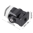 thumbnail image 4 of Support de Support de Support de Support de Support de Micro de Flash 1/4 Po, Alliage d'Aluminium, Résistant à la Rouille, Léger, Mini Taille, Support Multidirectionnel, 4 of 7