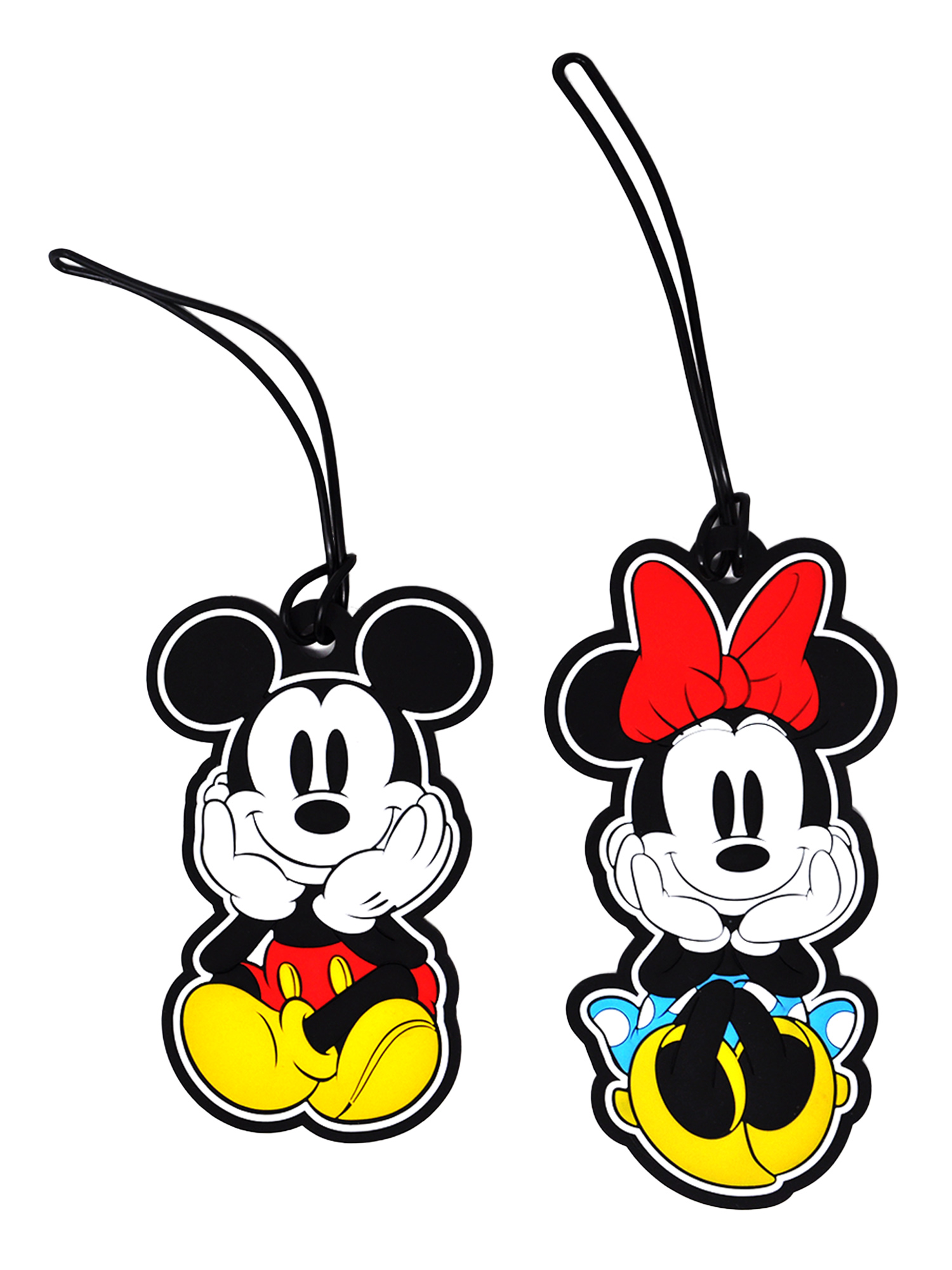 minnie mouse luggage tag