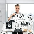thumbnail image 3 of JSTEL Kawaii Puppy Print Dog Waterproof Barber Cape for Men Women Beard Shaving Bib Apron Professional Hair Cutting Cloth, 65 x 55 inch, 3 of 6