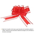 thumbnail image 4 of 10pcs 9 Inch Extra Large Pull Bow Gift Wrapping Big Organza Bows Ribbon Red for Wedding Baskets Presents, 4 of 6