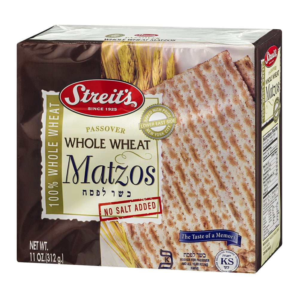 Streit's Matzo, whole wheat , Passover