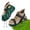 green, variant on awn Aerator Shoes, 48mm Quick Assembly Spike Shoes with Hook and Loop Straps, One Size, Heavy Duty Spiked Aerating Shoes for Effective Aerating Universal for Yard Terrace Garden (Green)