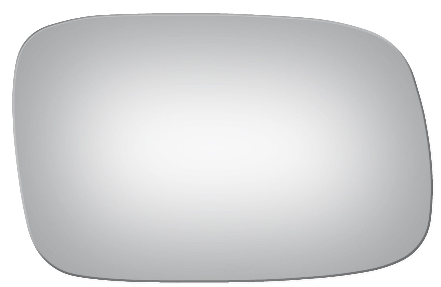 Burco Side View Mirror Replacement Glass - Clear Glass - 3720