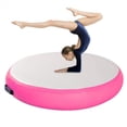 thumbnail image 1 of Air Mat, Tumble Track Thick Inflatable Gymnastics Air Mat Tumbling Track with Electric Pump for Great Birthday Gift,39.37"x7.87", 1 of 7