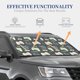 thumbnail image 4 of Balery Gamers Parasol para parabrisas de coche de 2 piezas | Parasol plegable para parabrisas delantero de coche para la mayoría de sedanes-Small, 4 of 6