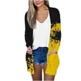 thumbnail image 3 of SELONE Cardigans for Women 2023 Summer Beach Cover Up Lightweight Casual Printed Blouses Open Front Cardigan Long Cardigans with Pockets Everyday Wear Beach Vacation Outfits Trendy Going Out Cardigan, 3 of 6