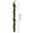 thumbnail image 3 of 9-Foot Simulated Norfolk Artificial Rattan Garland Long Green Plant Decoration For Holiday Window Mantels Indoor And Outdoor, 3 of 5