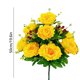 thumbnail image 3 of 10 Head Large Peony Artificial Flowers Bouquet Plastic Silk Faux Peony Stems For Home Garden Indoor Outdoor Vase Table Centerpiece Decor, 3 of 6