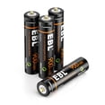 thumbnail image 3 of EBL Rechargeable AAA Lithium Batteries 1.5V AAA 900mWh USB Rechargeable Batteries - 4 Pack, 3 of 6
