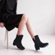 thumbnail image 3 of Botas PANDANINJIA Alyssa Fashion con punta cuadrada y tacón bajo para niñas, 3 of 8