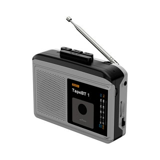 HamiltonBuhl AudioStar Boombox Radio, CD, USB, Cassette Player with Tape  and CD to MP3 Converter