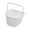 White, variant on TOOYFUL Commode Chair Bucket Bedpan Compact Bedroom Urinal for Elderly Seniors Women Black