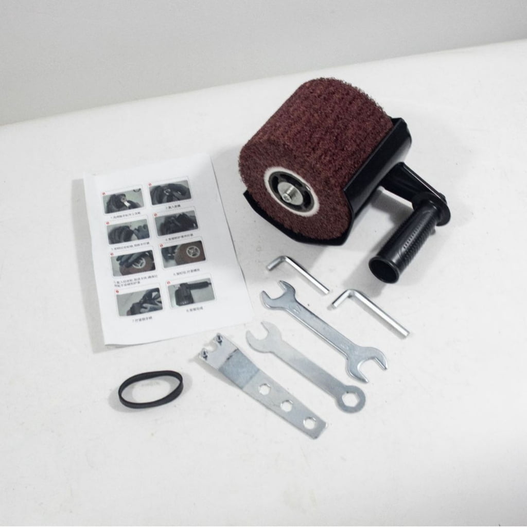 Functional M 10 Angles Grinder To Polisher Set With 120mm Wheel And Ergonomic Handle For Accuracy Control And Smooth Res
