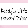 thumbnail image 2 of CafePress - Daddy's Little Personal Trainer Infant Bodysuit - Baby Light Bodysuit, Size Newborn - 24 Months, 2 of 4