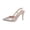 Silver, variant on hoksml Women Pointed Toe Stiletto Slingback Heels, Buckle Adjustable Strap Slip On Dress Pumps