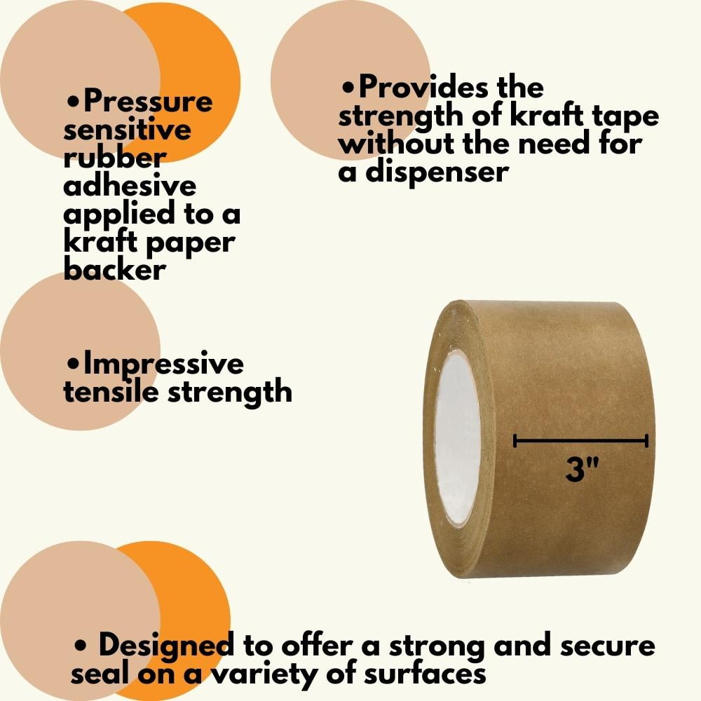 Pressure Sensitive Kraft Paper Tape