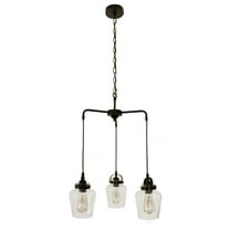 53523-FB Craftmade Lighting Trystan - Three Light Chandelier in Transitional Style - 22 inches wide by 22 inches high     -Traditional Installation