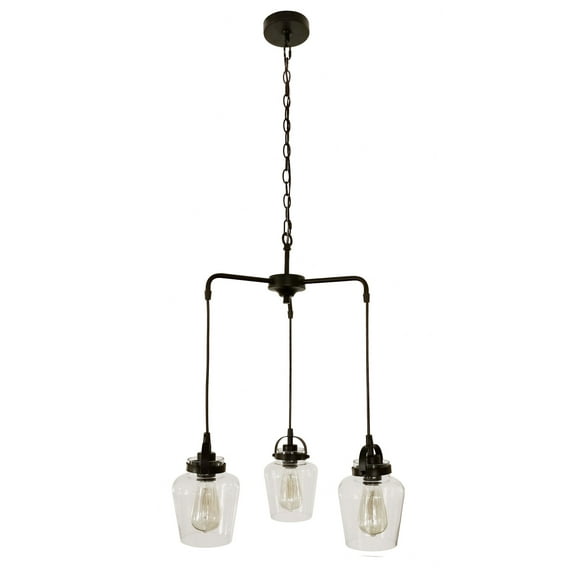 53523-FB Craftmade Lighting Trystan - Three Light Chandelier in Transitional Style - 22 inches wide by 22 inches high     -Traditional Installation