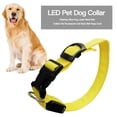 thumbnail image 3 of Collar luminoso intermitente Methold USB recargable para perro LED seguridad al aire libre XS S M L XL, 3 of 4