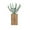 B, variant on Wooden Wall Planter with Artificial Plants - Indoor Wooden Pocket Vase for Home Decor Office Display and Space-Saving Vertical Garden