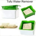 thumbnail image 4 of Tofu Press-A tofu press /tofu presser suitable for home kitchen，Removes water from tofu for better flavor and texture.,Green,F25884, 4 of 5