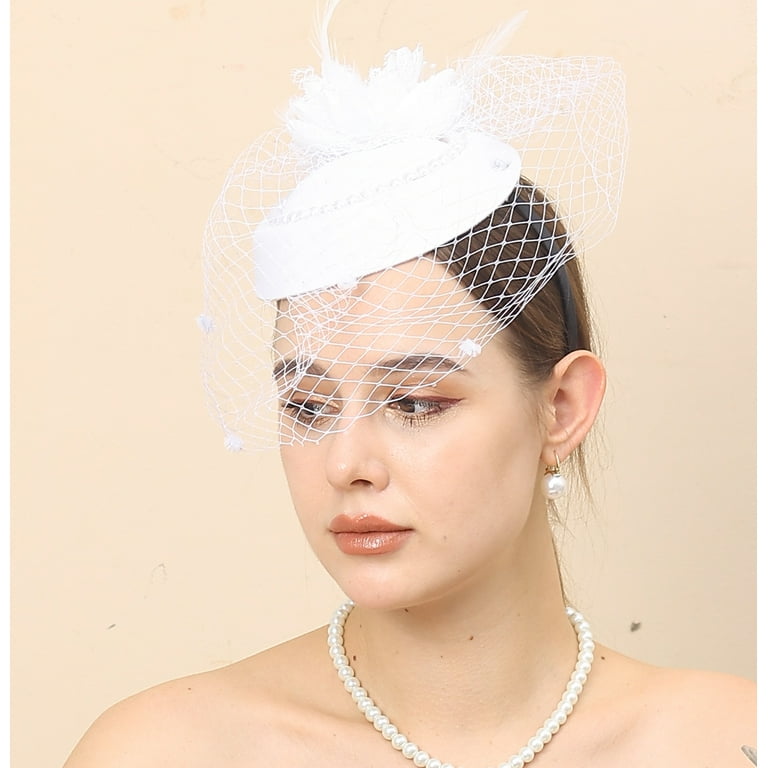 Fascinators Hat Kentucky Derby Hats for Women Tea Party  display picture 1