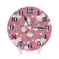 thumbnail image 7 of Kdxio Clock number Print Wall Clock,10 Inch Battery Operated Wall Clocks,Silent Non Ticking Small Analog Clock for Living Room,Office,Home,Bedroom,Kitchen,Bathroom, 7 of 7