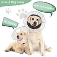 thumbnail image 5 of Supet Clear Dog Cone Collar, Transparent Elizabethan Recovery Cone with Soft Padded Edge, Adjustable to Prevent Licking, 5 of 8