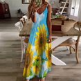 thumbnail image 3 of Sunflower Fine Art Sleeveless Dress Summer Dress Woman 2025, 3 of 7