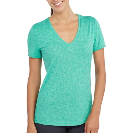 Danskin Now - Danskin Now Women's Core V-Neck T-Shirt - Walmart.com