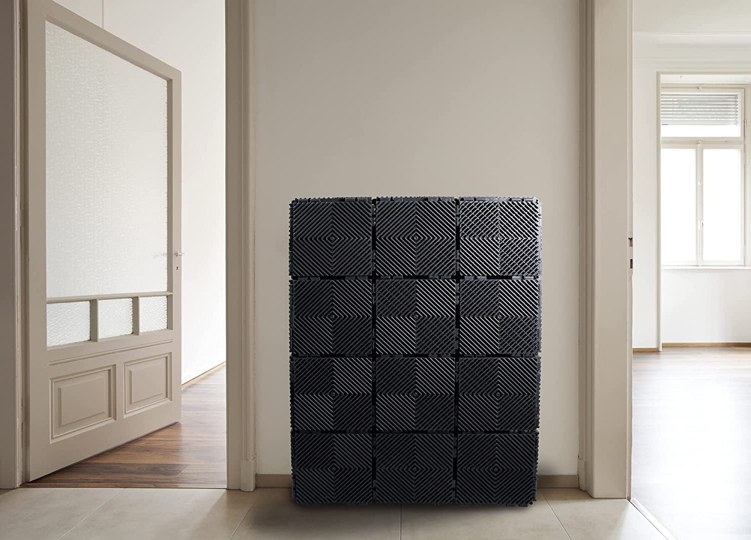 Ready Covers Radiator Covers for Home with Customizable Interlocking Tiles, Charcoal (10 Tiles - Only for ADD ON to other packs)