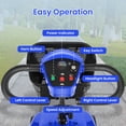 thumbnail image 3 of WOOKEN 17/20 Miles Mobility Scooter,4-Wheel Mobility Scooter for Adults,Seniors,250W Electric Powered Wheelchair Device,Compact Duty Mobile for Travel with Baskets, Rotating Seat, 3 of 10