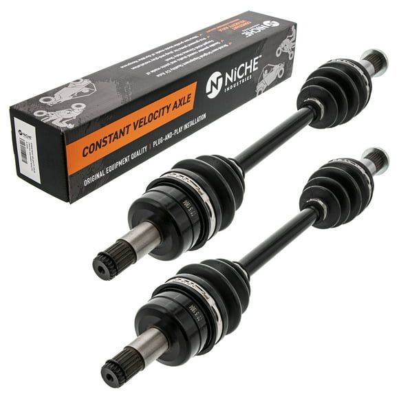 Niche Front Left Right CV Axle Drive Shaft for Yamaha Grizzly 700 ATV 2 Pack 519-KCA2237X