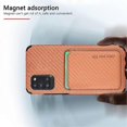 thumbnail image 5 of For Samsung Galaxy A31 Carbon Fiber Leather Card Magsafe Phone Case, 5 of 5