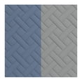 thumbnail image 3 of Set de Edrecolcha Doble Vista con Fundas, Hometrends Matrimonial, Azul-Gris, 3 of 3
