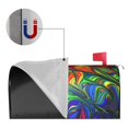 thumbnail image 4 of Bingfone Pride Rainbow Magnetic Mailbox Cover Standard Size For Garden Yard Outdoor Decorations-21x18 In, 4 of 7