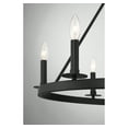 thumbnail image 6 of Trade Winds May 6-Light Chandelier in Matte Black, 6 of 6