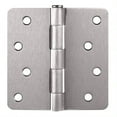 thumbnail image 6 of Design House 6-Pack 4" H x .25" Radius Butterfly Interior/Exterior Door Hinges, Satin Nickel, 6 of 12