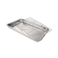 thumbnail image 2 of simhoa Baking Sheet and Rack Easy to Clean Baking Pan for Barbecue Household Frying 36x27 cm, 2 of 8