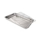 thumbnail image 2 of Bandeja para hornear, bandeja para hornear con rejilla, recipiente para alimentos de fácil limpieza, bandeja para hornear de metal, 40 cm x 30 cm x 48 cm, 2 of 9