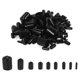 thumbnail image 1 of 160Pcs Assorted Size Rubber End Caps, Flexible Screw Thread Protector Caps Round Vinyl Bolt Screw Co, 1 of 5