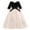 Beige, variant on Girls' Casual Dresses Clearance Kids Dress Girls Long Sleeve Princess Dress Bow Tie Lace Mesh Dress Cake Dress Dresses for Kids Toddler Girl Christmas Dress Wine New