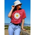 thumbnail image 2 of Worry Less Smile More Tie Dye Crystal Women -Image by Shutterstock, Female x-Large, 2 of 4