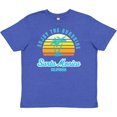 thumbnail image 3 of Inktastic Summer Enjoy the Sunshine Santa Monica California in Blue Youth T-Shirt, 3 of 5
